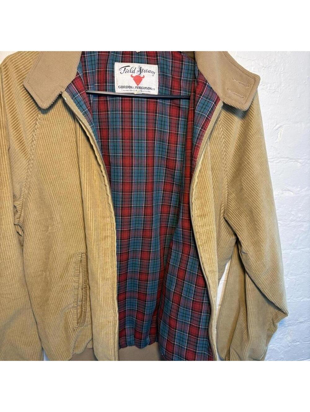 Field Stream Corduroy Harrington Jacket Size 40 - Picture 4 of 4